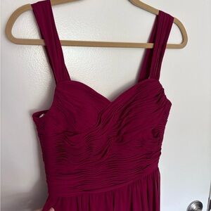 Azazie Deep Red/Burgundy Bridesmaids Dress